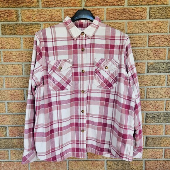 Frank and Oak 100% Organic Cotton woman's XXL Button-Up Shirt - Picture 1 of 7